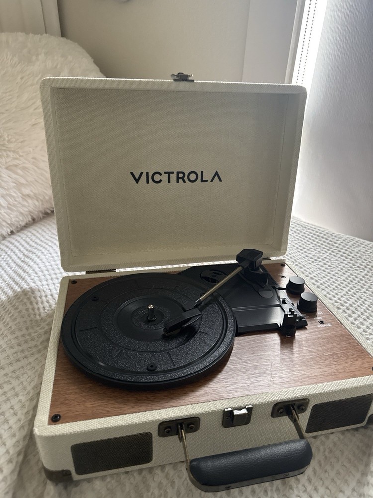 Victrola Journey Bluetooth Suitcase Record Player with Built-in Speakers