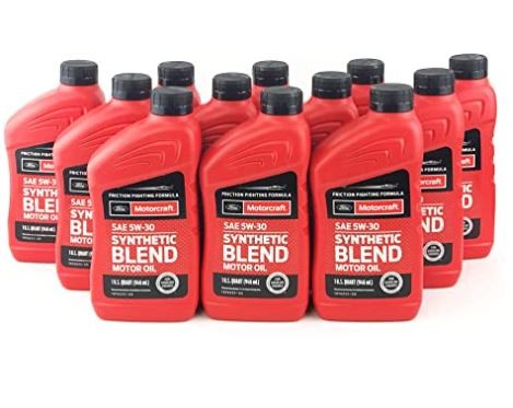 Motorcraft 5W-30 Synthetic Oil - XO-5W30-Q1SP- 12 QT CASE