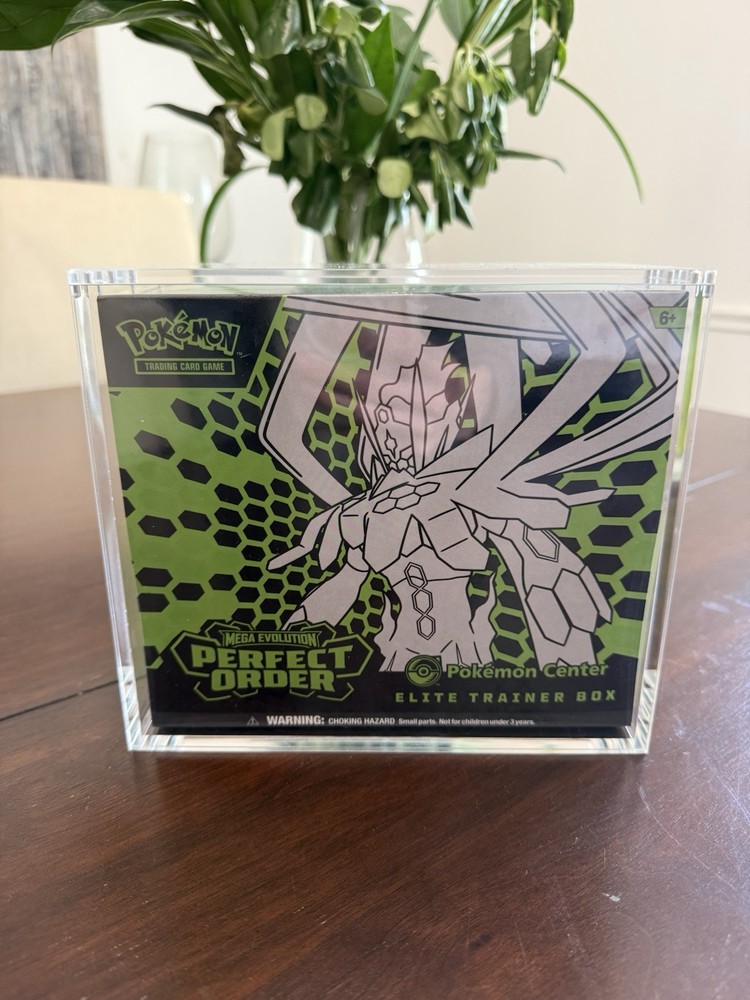 Perfect Order Pokemon Center Elite Trainer Box PC ETB - Sealed - W/Acrylic