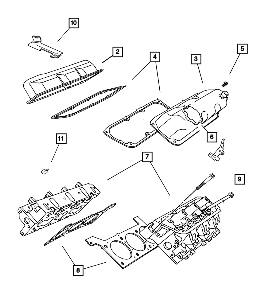 Mopar Genuine Oil Filler Cap 53013775AB Replacement