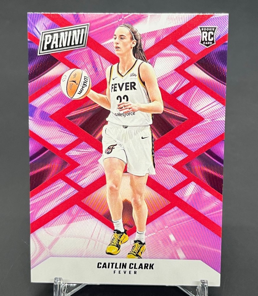 Caitlin Clark 2024 Panini Black Friday RC Rookie Red Fever FTWL /125 -hh