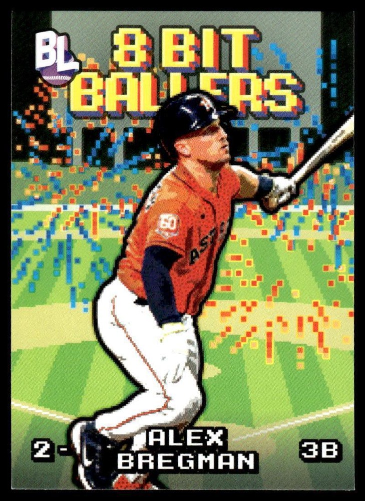 Alex Bregman 2023 Topps Big League 8 Bit Ballers #8B-10 Houston Astros