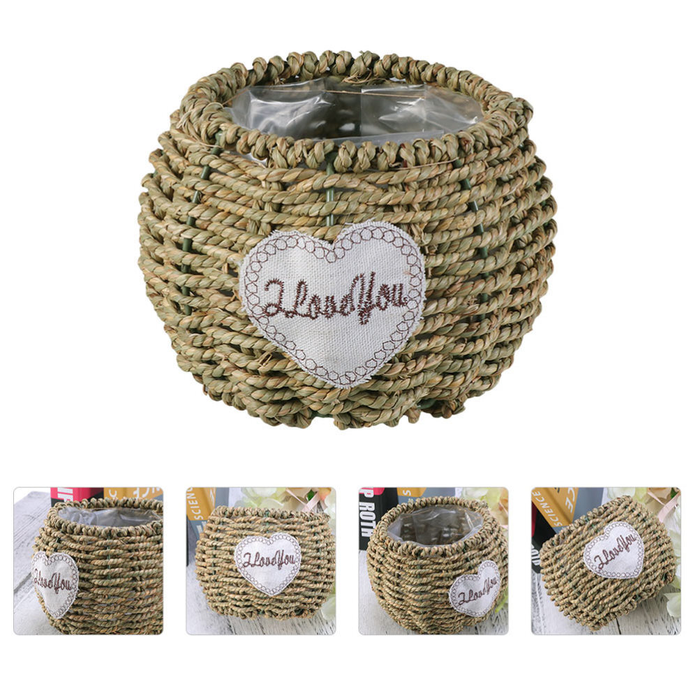 2 Pcs Flower Arrangement Container Plant Rustic Baskets Storage