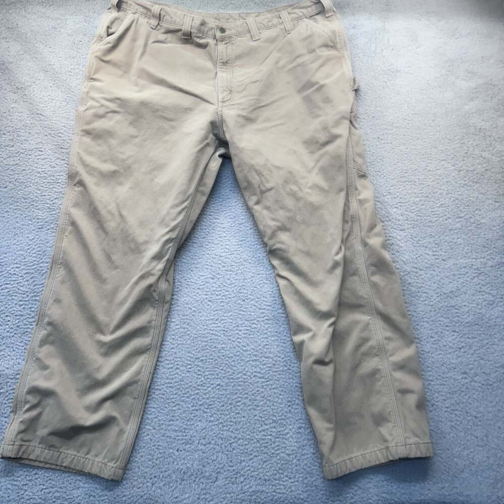 Carhartt Flannel Lined Pants Mens 100070-253 46X32