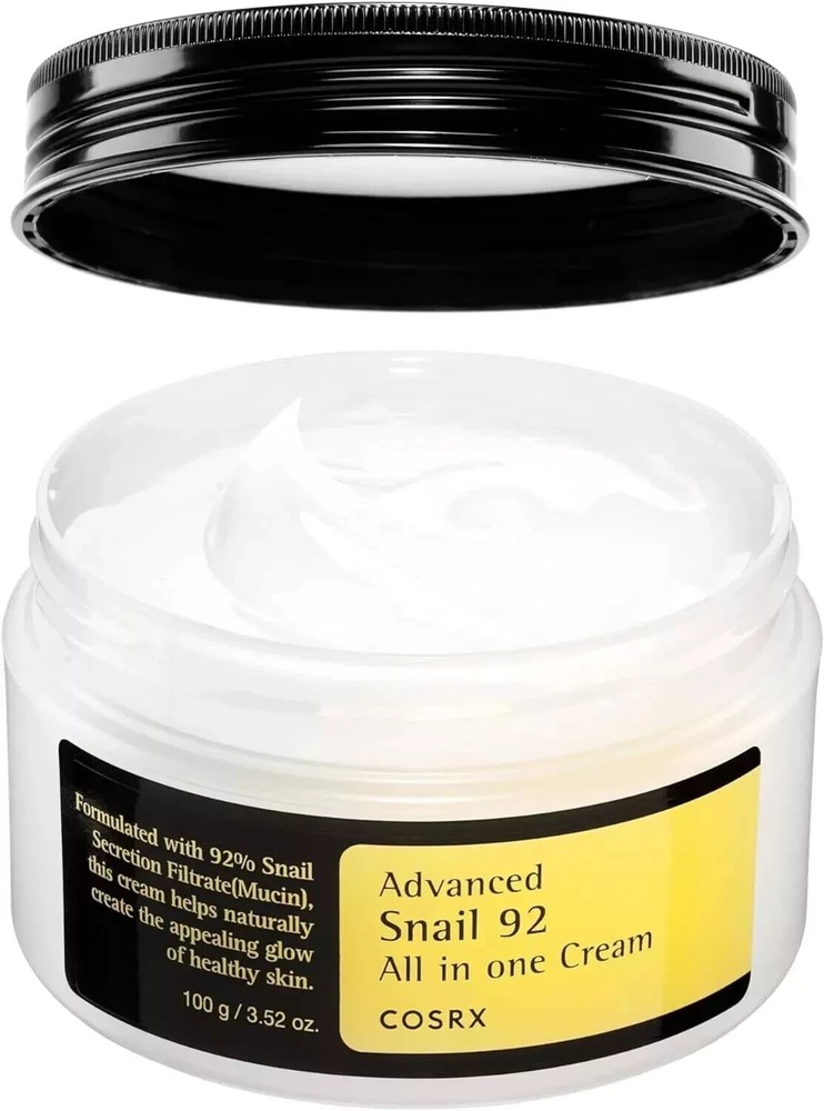 COSRX Snail Mucin 92% Lightweight Korean Face Moisturizer 3.5 Oz