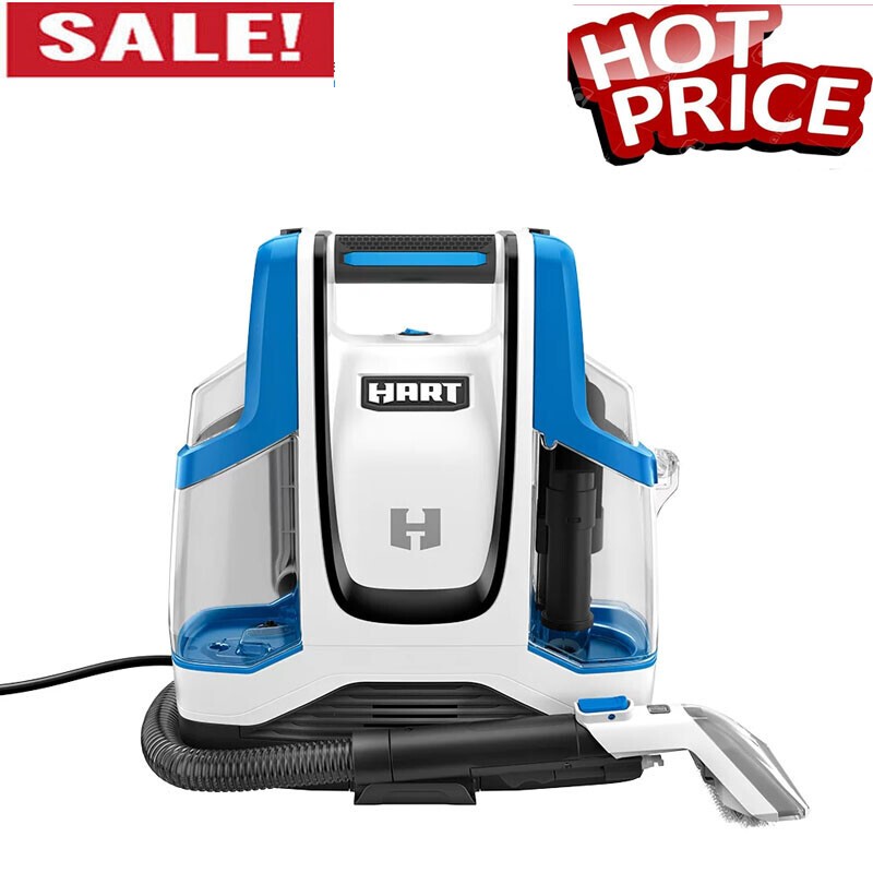 Portable 51oz Spot Cleaner Shampoo Machine for Pets Rugs Stairs Cars