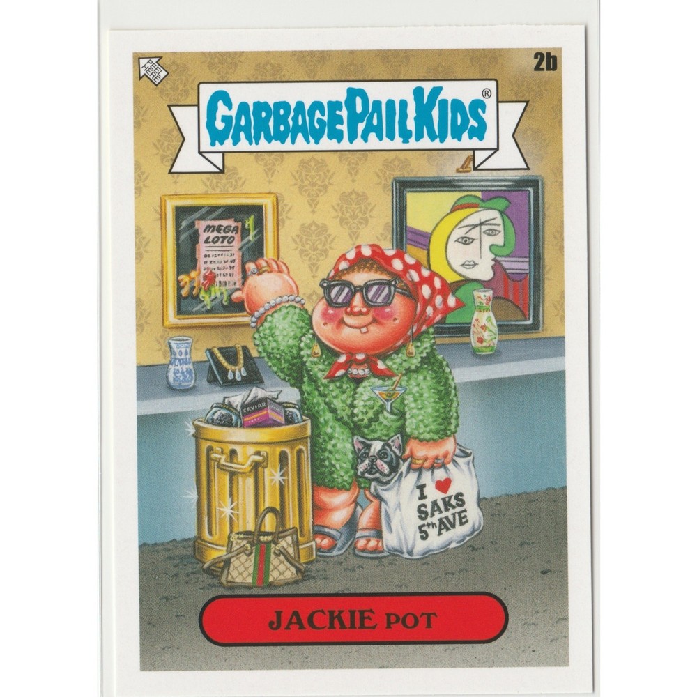 Jackie Pot Garbage Pail Kids GPK 35th Anniversary Series 2b 2020