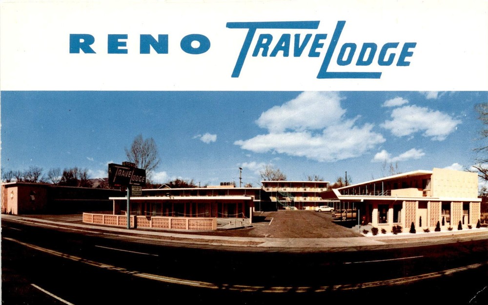 RENO, TRAVELODGE, 655 W. 4th St., NEV Postcard