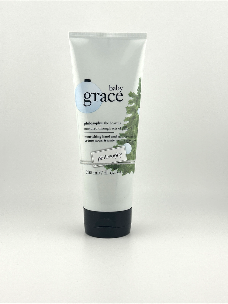 Philosophy Baby Grace Nourishing Hand and Nail Cream 7oz 208ml Sealed Fresh Hydrating Moisturizer