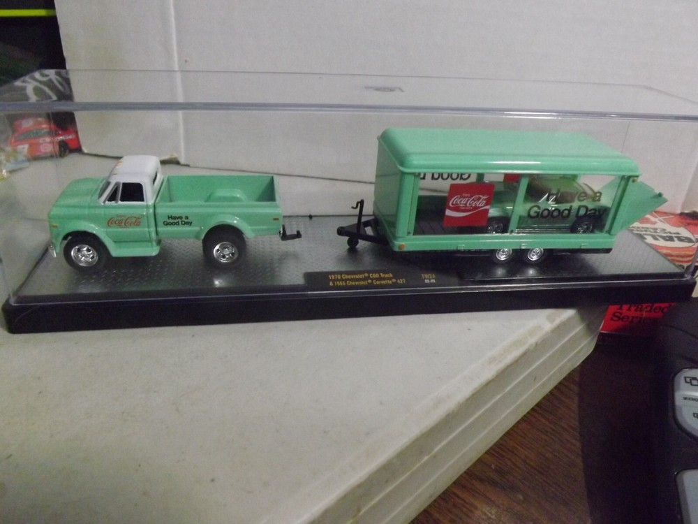 M2 1970 Chevrolet C60 Truck & 1966 Chevrolet Corvette 427 Coca-Cola