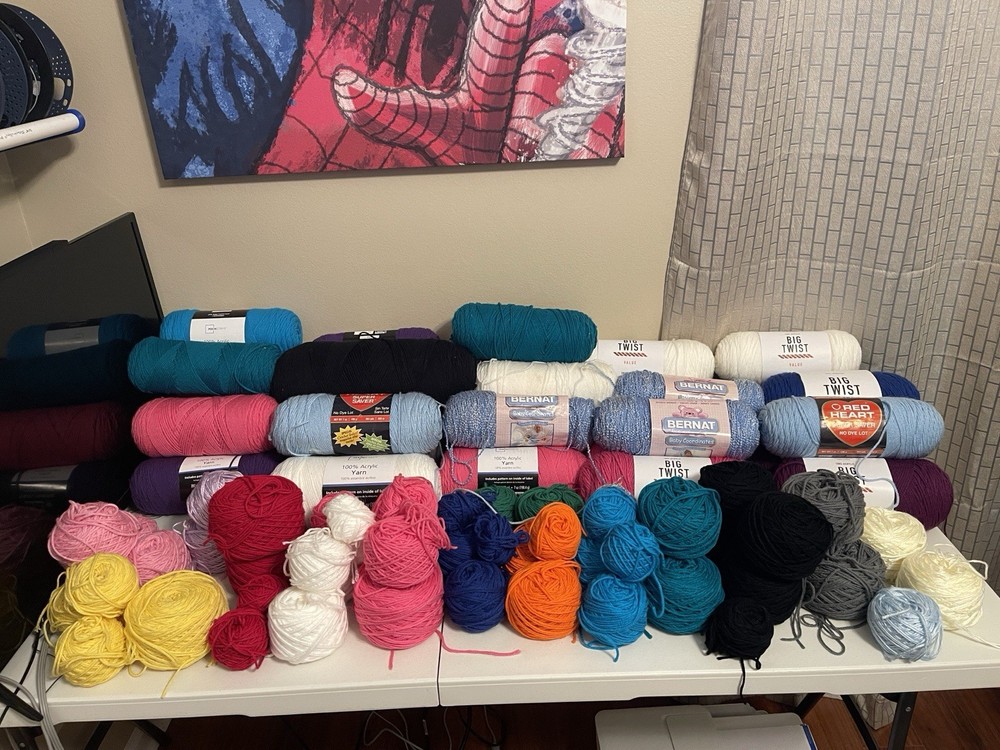 Big Twist Value Yarn Mainstays Yarn 34 Skein Mega Bundle