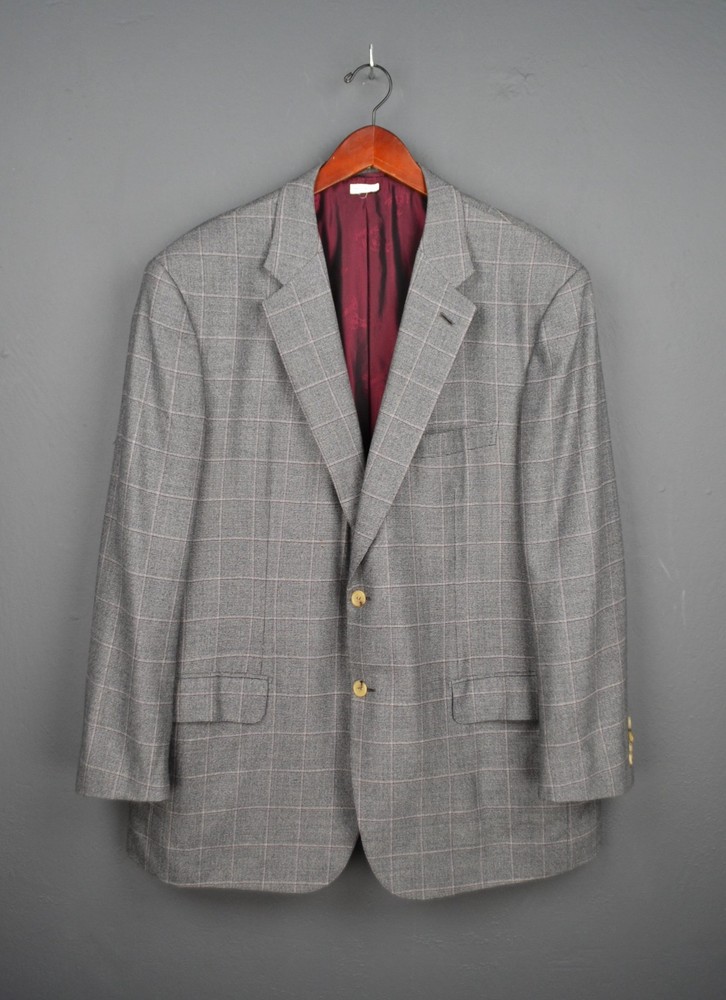Brioni NM Nomenta 48 size 58 R Blazer Sport Jacket Wool Super 180's
