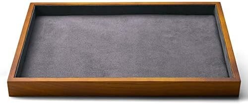 Luxury Grey Jewelry Display Tray - Perfect for Weddings, Birthdays & Retail
