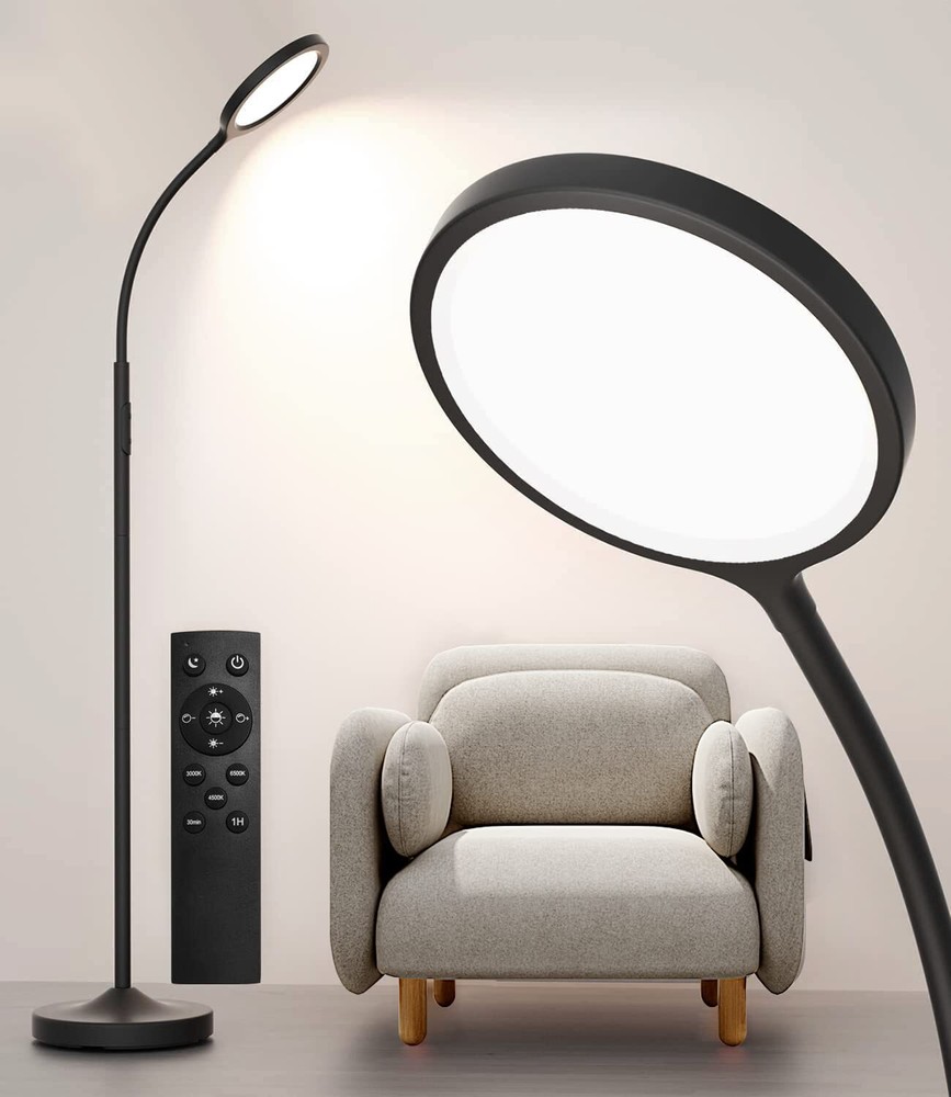 Floor Lamp,Super Bright Dimmable LED Lamps for Living Room, Custom Color Temp...