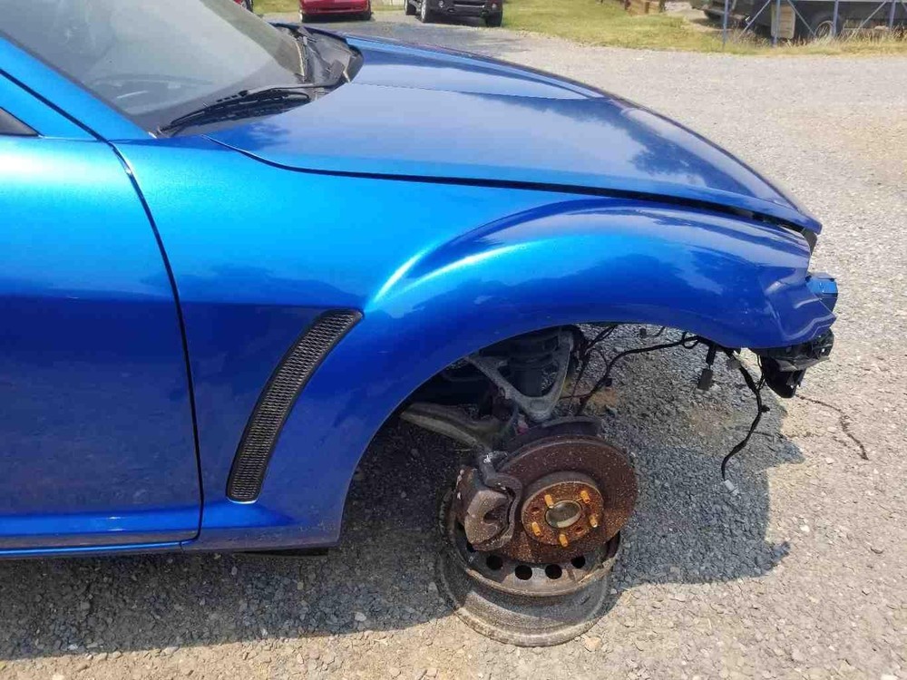 04-08 Mazda RX8 Right Fender Winning Blue RH No Shipping OEM Fit
