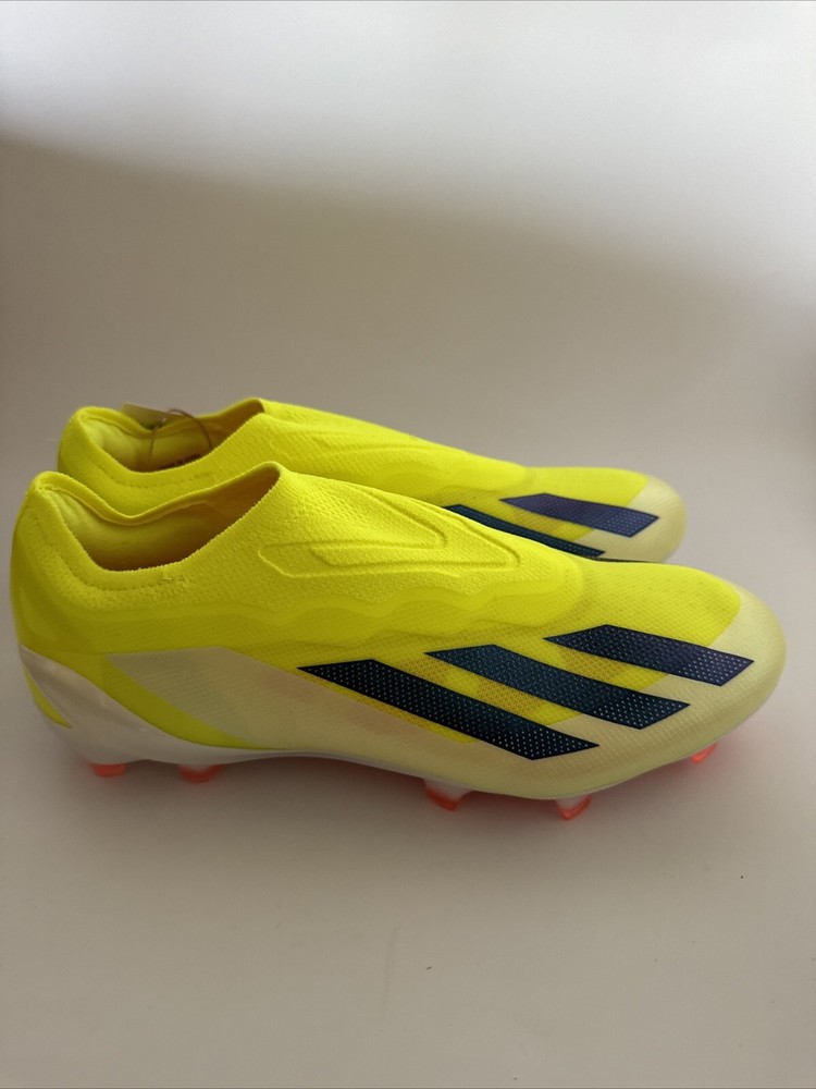 adidas X CRAZYFAST Men’s 6.5 Elite Laceless Firm Ground Soccer Cleats IG0612 NEW