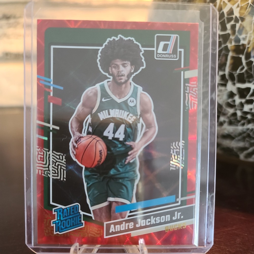 🔥Andre Jackson Jr.: 2023-24 Donruss (Red Laser Rated Rookie ) *SSP*🔥