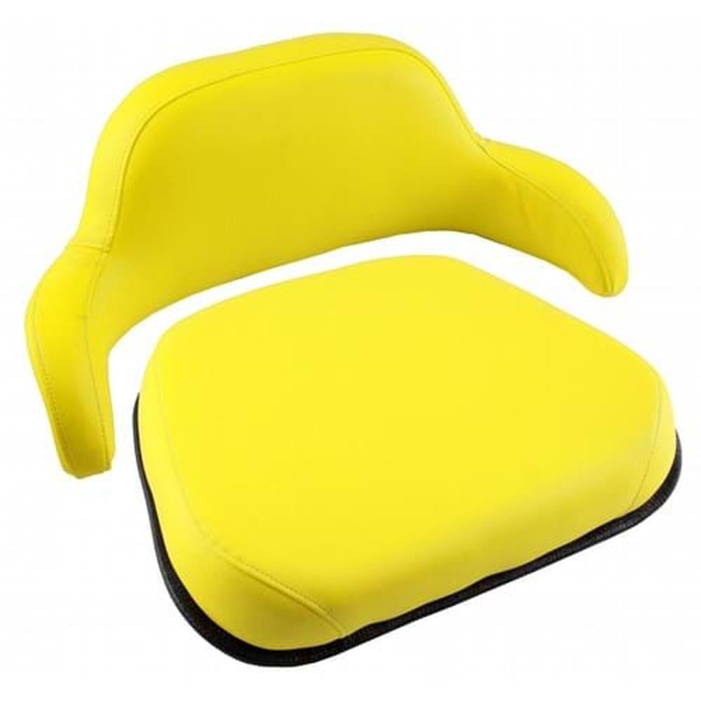 SR65444 Cushion Set, Yellow Vinyl - (2 pc.) Fits John Deere