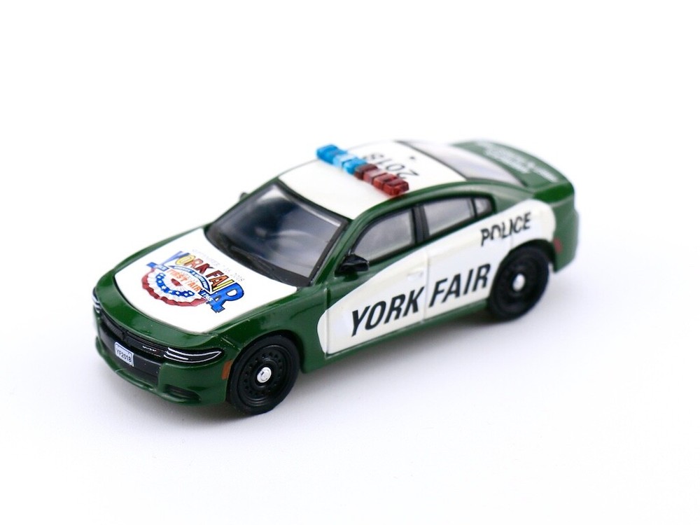 EY Greenlight 1:64 2018 Challenger York Fair Police Model Diecast Metal Car New
