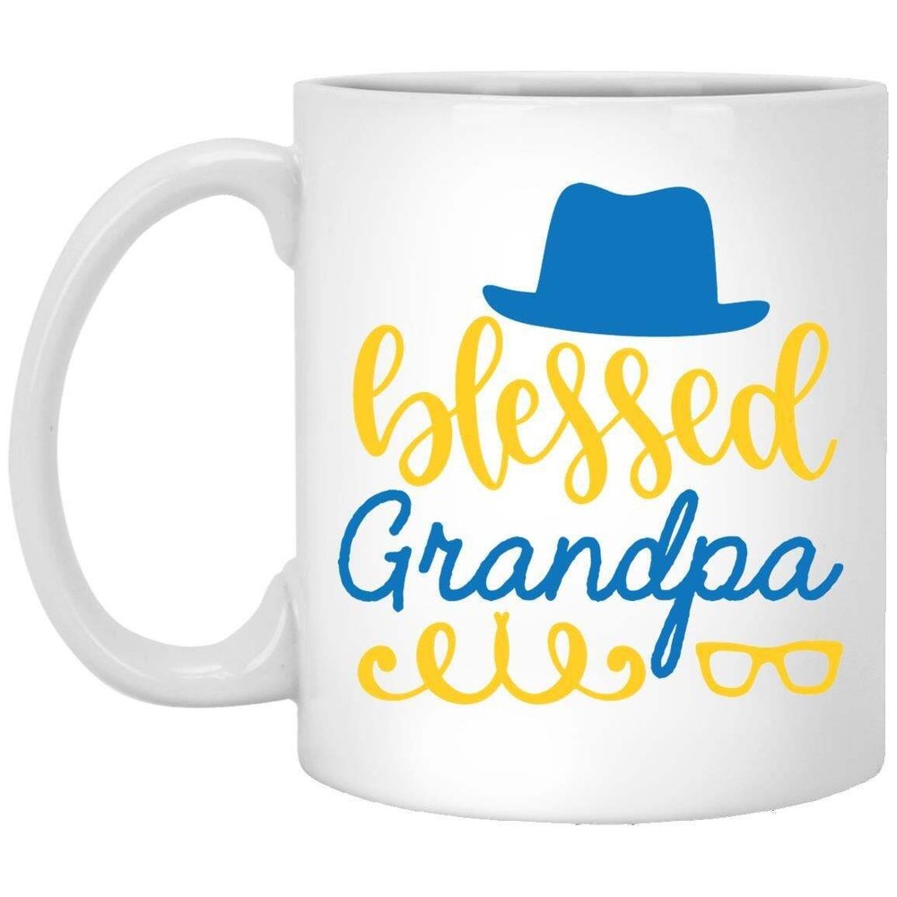 Blessed Grandpa Coffee Mug - Perfect Gift for Dad on Father's Day or Christmas