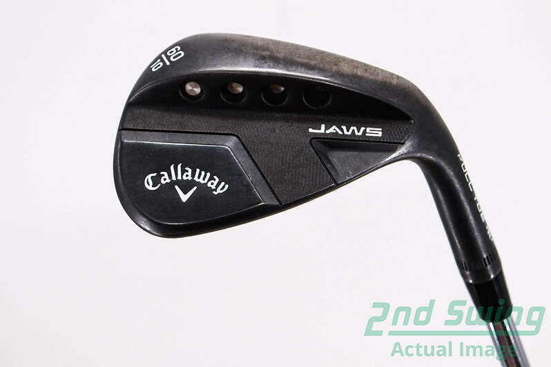 Callaway Jaws Full Toe Raw Black 60° Lob Wedge Steel Flex Right 34.75in