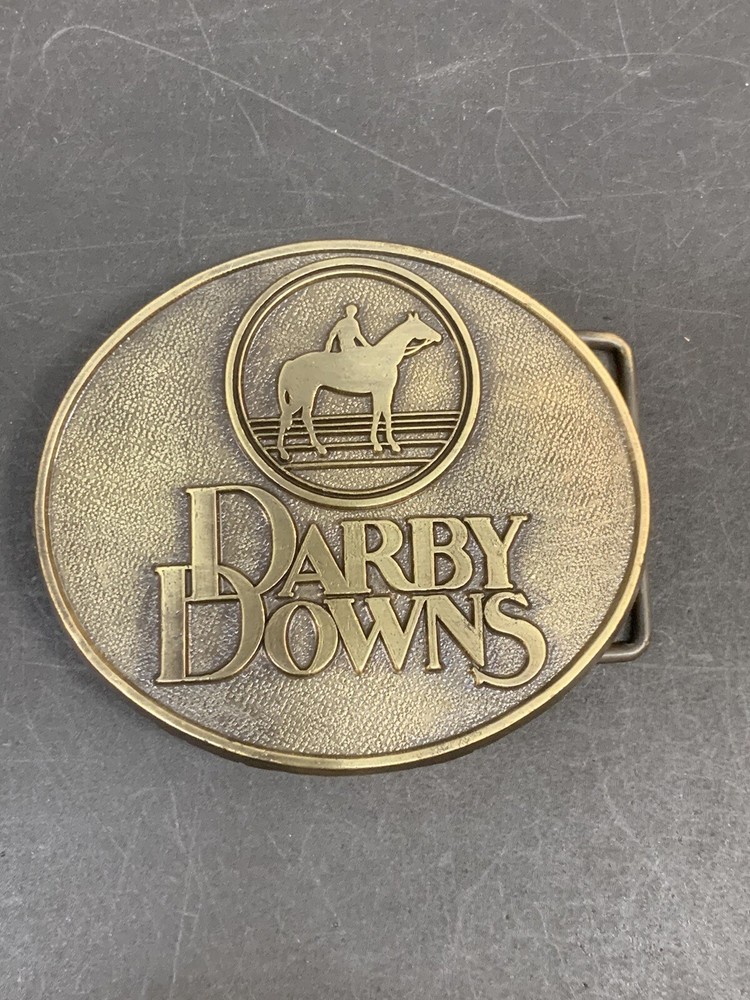 New Darby Downs Horse Riding Belt Buckle