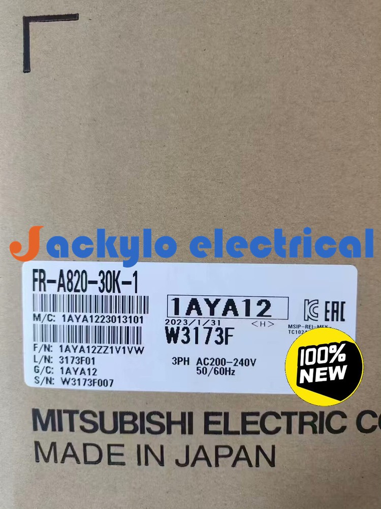 1PC Brand NewMITSUBISHI FR-A820-30K-1 Inverter FRA82030K1 New Expedited Shipping