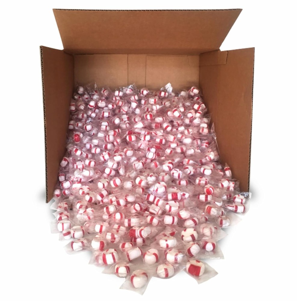 Handcrafted Peppermint Candy Puffs - 20 lb of Melt-in-Your-Mouth Wonders