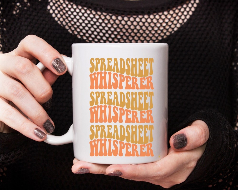 Funny Spreadsheet Mug Funny Office Coffee Mug For Coworker Funny Accountant Gift