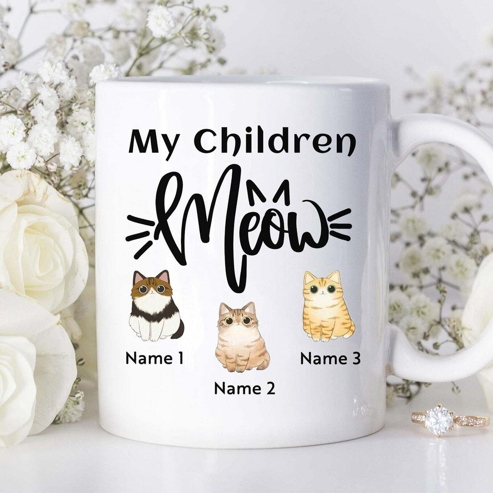 Personalized Mug Cat Mug Custom Cat Mom Mug Cat Gifts For Cat Lovers Gift