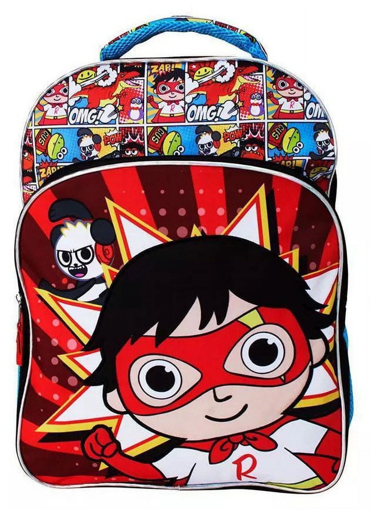 Large Backpack - Ryan's World - Red Comic 16