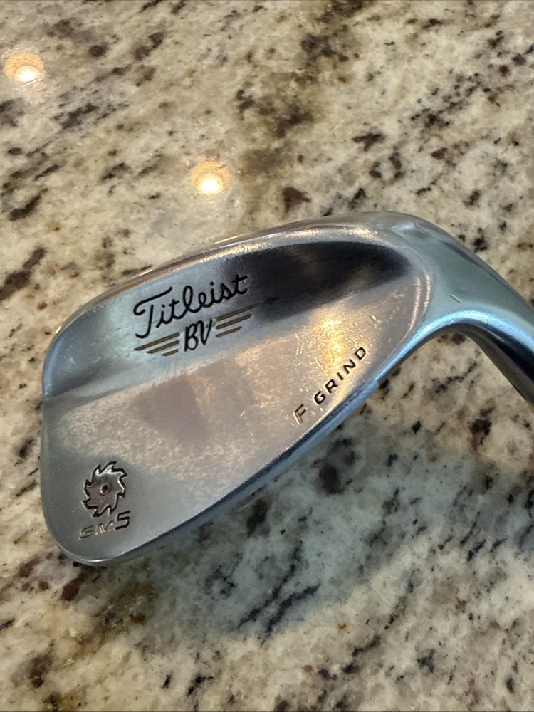 Right Hand Titleist Vokey SM5 Wedge 50*-08 F-Grind Wedge Flex Steel Golf Club