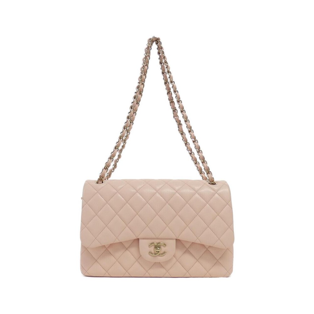 Authentic CHANEL 58600 Shoulder Bag in Black Caviar Leather