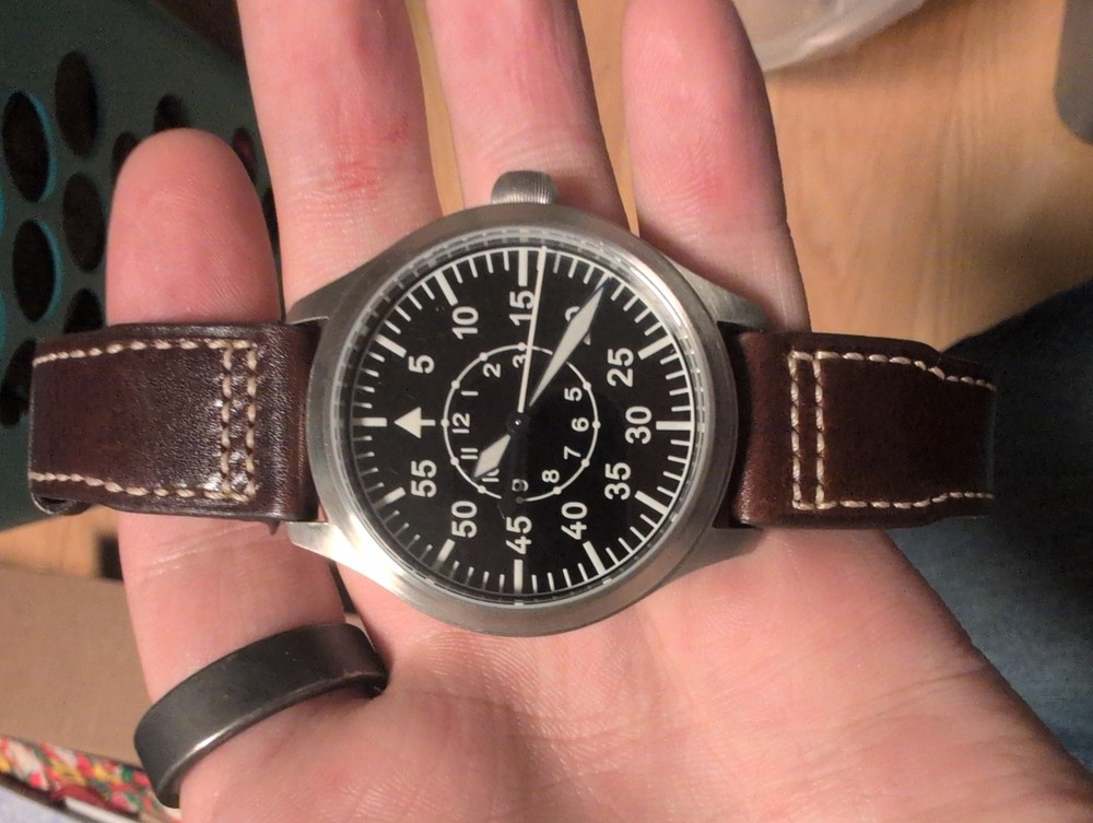 Escapement Time Type-B Flieger Pilot Watch 42mm NH35