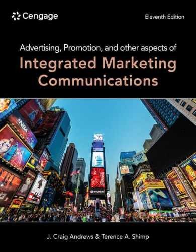 Advertising, Promotion, and other - Paperback, by Andrews J. Craig; - Very Good