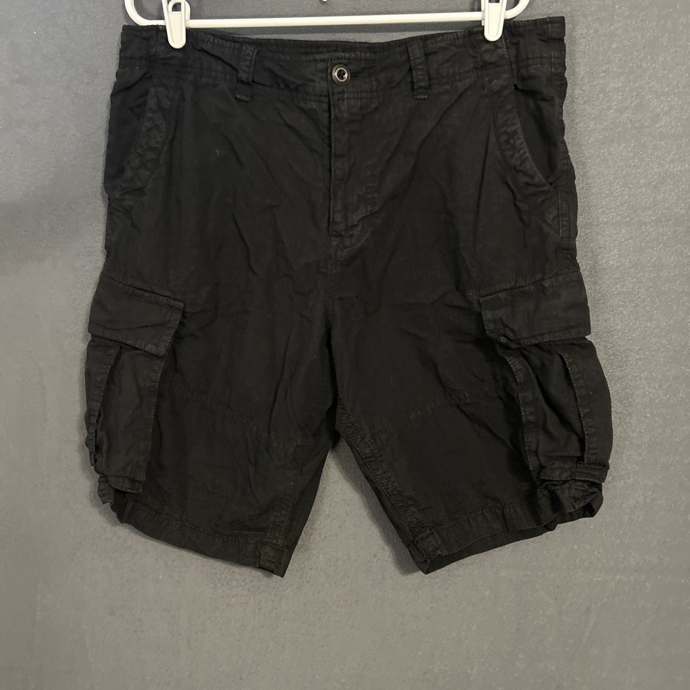 Vintage American Eagle Cargo Shorts Mens 36 Black 11