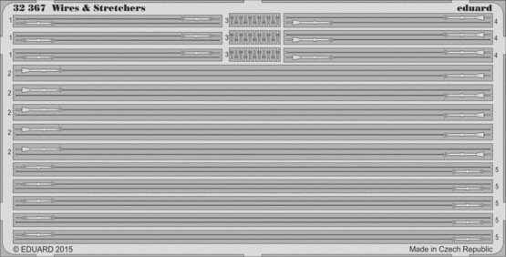 Eduard 32367 1/32 Aircraft- Wires & Stretchers