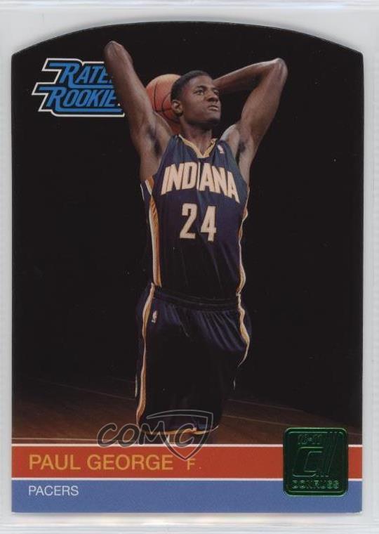 2010-11 Donruss Rated Rookie Emerald Die-Cut Paul George #237 Rookie RC