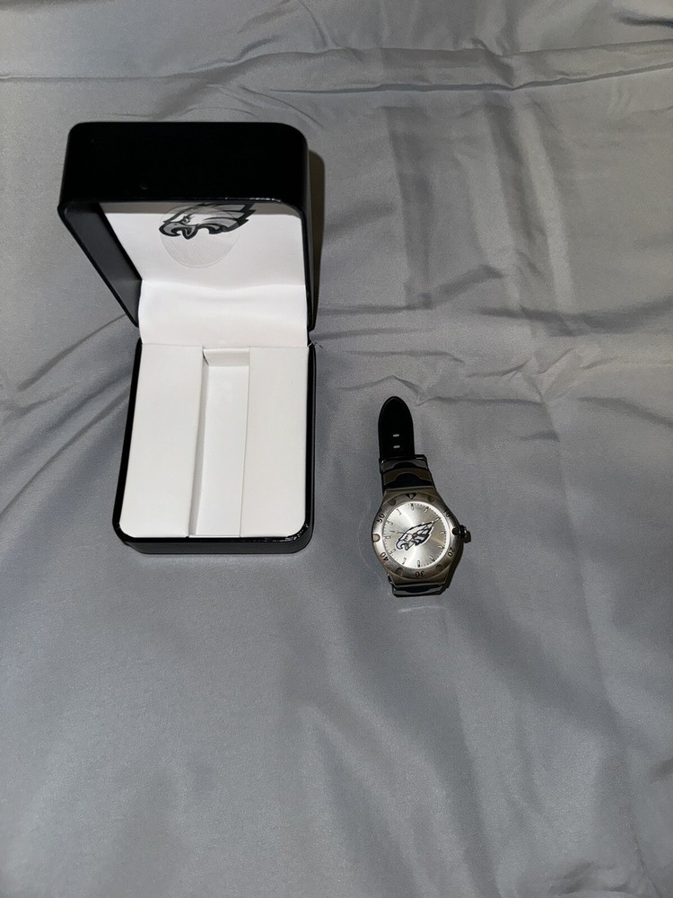 Philadelphia Eagles NFL Mens Wristwatch Team Logo 2005 Game Time Brand New