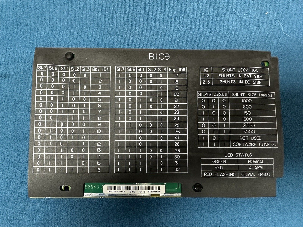 General Electric GE GPS4848/GPS4827 BIC9 Power Unit Comcode 848703419