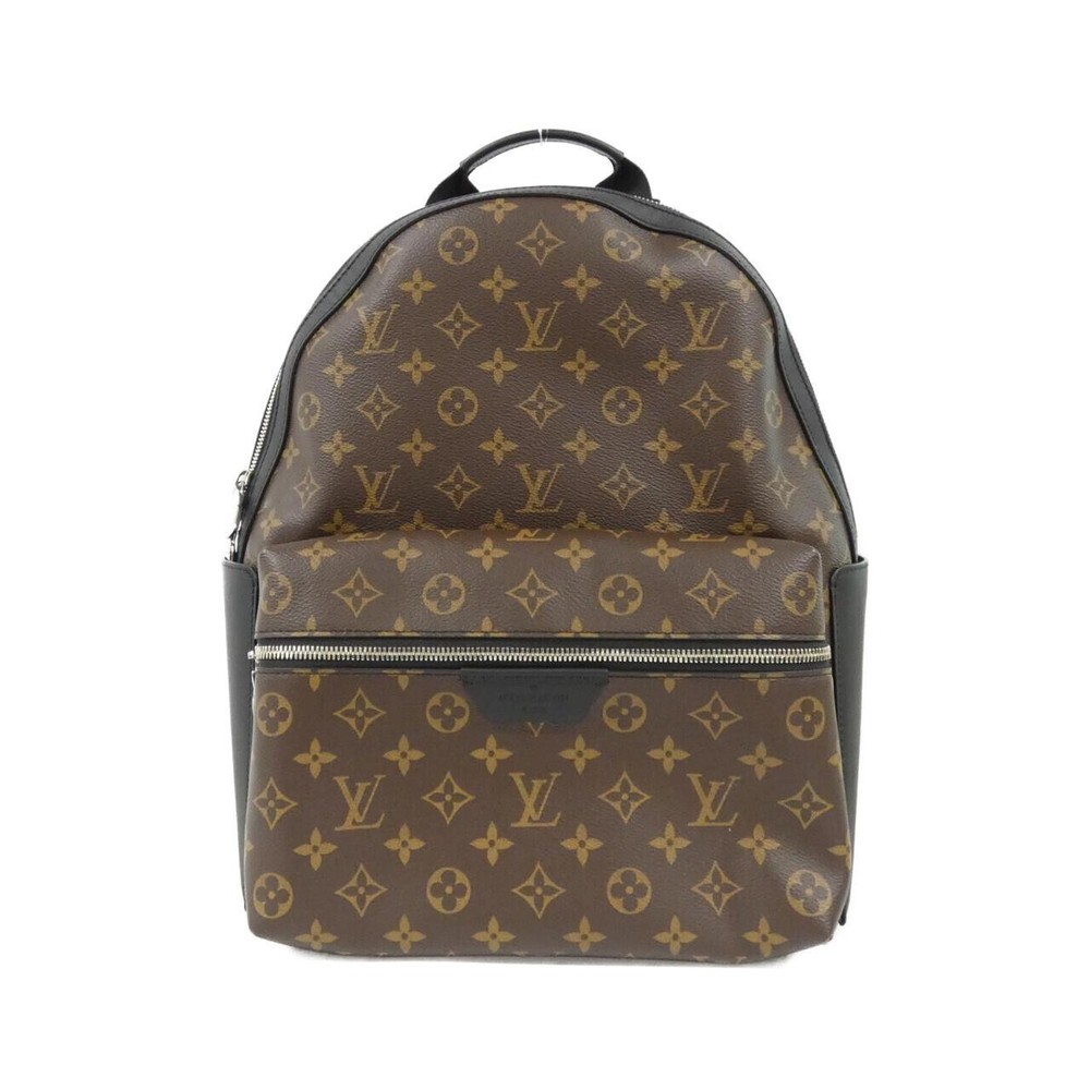 Authentic Louis Vuitton Monogram Macassar Discovery Backpack M46684 Rucksack
