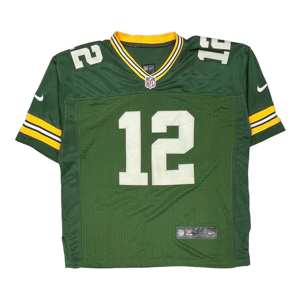 Green Bay Packers Nike Nfl Football Jersey - Large Green Polyester