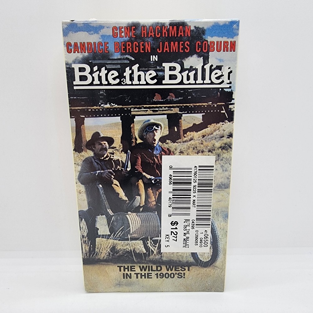 VHS Sealed Bite The Bullet Vista, GoodTimes 1975, 1989 Movie