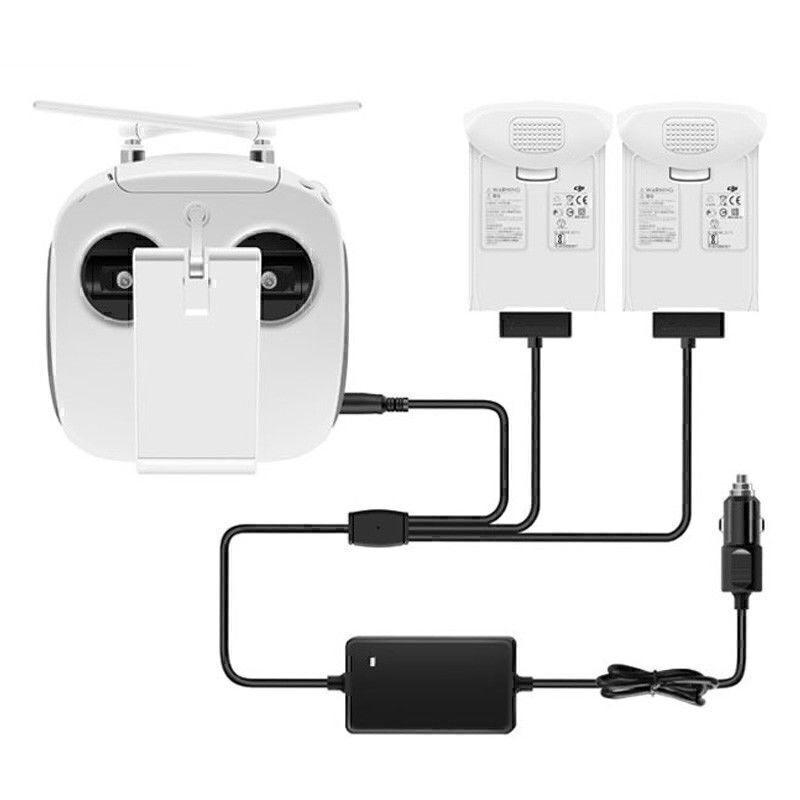 DJI Phantom 4 Pro Car Charger Adapter for Drone Battery Accessory
