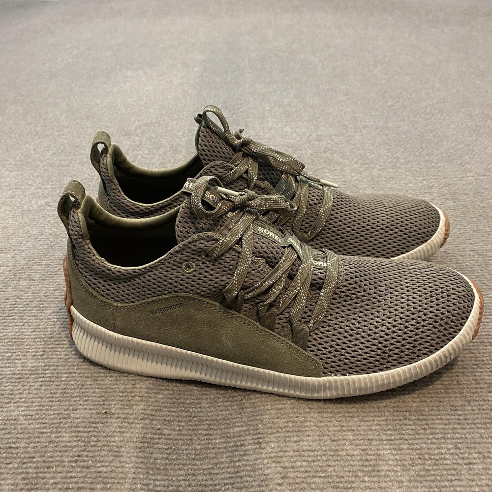 Sorel Shoes Womens Size 12 Green Waterproof Mesh Athletic Sneakers NL3257-365