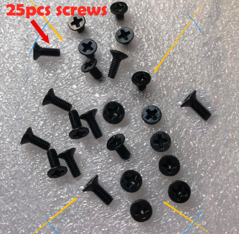 25pcs Panel Shell Screws for Pioneer DJM 2000 Mixer 100% Brand New Black