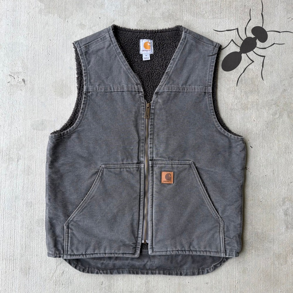 Carhartt V26 GVL gray work wear vest