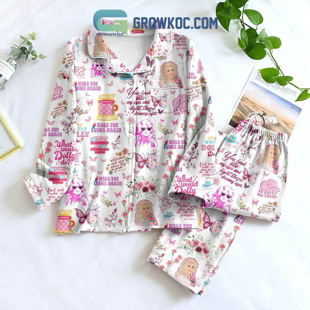 Dolly Parton Here You Come Again Women's Pajama Set