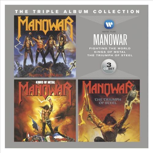 MANOWAR TRIPLE ALBUM COLLECTION NEW CD
