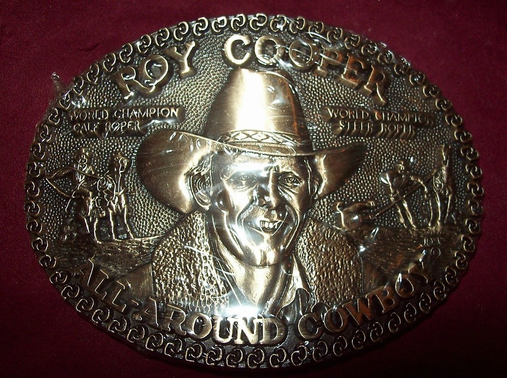 AWARD DESIGN MEDALS PRESENTS  ROY COOPER ALL AROUND COWBOY RODEO CHAMPION SERIES
